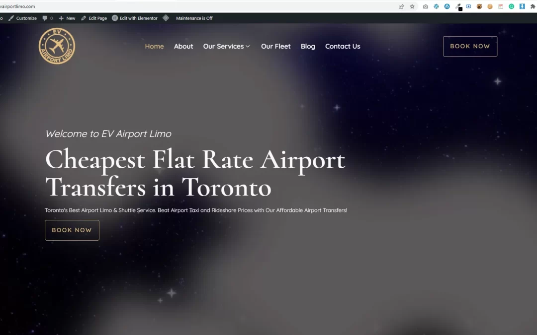 Travel in style and comfort with EV Airport Limo, the best airport limo service in Toronto. Book now for an affordable ride that beats any airport taxi.